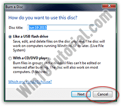 cd to iso burner windows 10